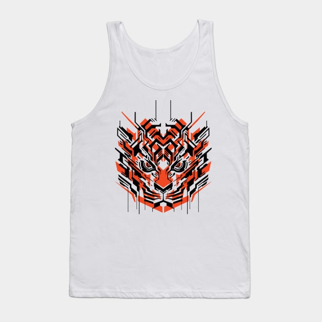 tiger Tank Top by khots